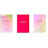 Eccolo World Traveler Iridescent Pocket Jotters Set Of Three