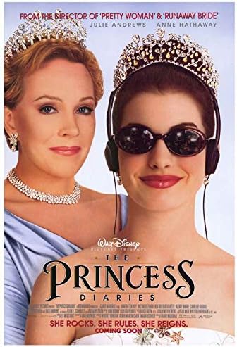 Amazon Com The Princess Diaries Poster Movie 27 X 40 Inches 69cm X 102cm 2001 Posters Prints