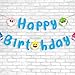 Happy Birthday Banner Party Banner for Kid, Boy and Girl