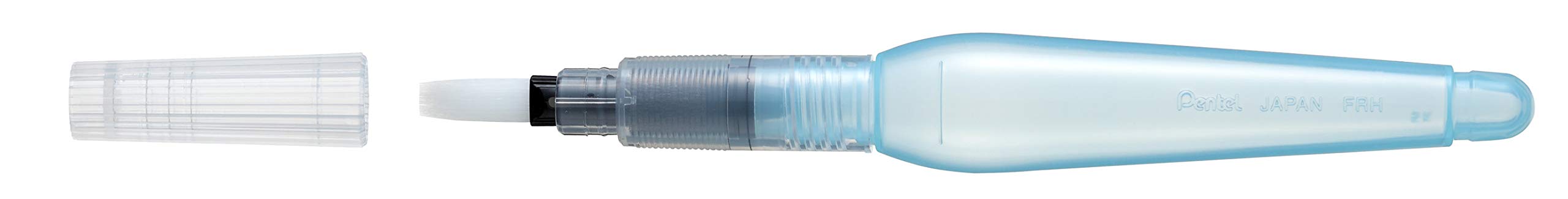 Pentel, water brush, Plastic, transparent, flach/mittel