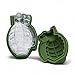 MoldFun 3D Grenade Ice Ball Molds & Pistol Gun + AK47 Bullet Ice Cube Trays - Set of 5 - Novelty Ice Maker for Whisky Cocktail
