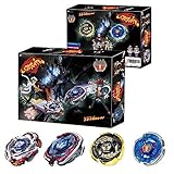 Metal Master Fusion Storm Pegasus /LW105LF Meteo L-Drago/Big Bang Cosmic Pegasus/ Gold Galaxy Pegasus.Pegasis Black Hole Sun with two launcher Evolution Star Storm Battle Set