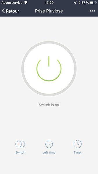 Konyks Pluviose enchufe de exterior WIFI IP55 mando vocal con Alexa y Google Home 16 A sin Hub necesario automaciones fciles con la aplicacin Konyks