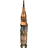 Saturn Rocket Die Cast Metal Collectible Pencil Sharpener