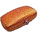 DMIX Womens Crystal Box Clutch Evening Bags Orange
