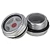 BQLZR Silver Tone 26mm Dia G3/4 Male Threaded Metal Air Compressor Oil Level Sight Glass Window Pack of 2