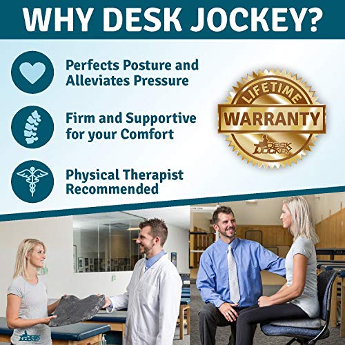 Desk Jockey Car Seat Memory Foam Wedge Cushion Pillow Elevate Height And Comfort While Driving With Premium Therapeutic Grade Firm Automobile Wedge Pad For Motorists Truckers And Vehicle Use In Dubai