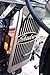 Motorparty Radiator Grill Cover Water Tank Grille Guard Protector For Honda Shadow Aero VT750 2004-2013 VT 750 C2 Spirit 2007-2009,Stainless Steel,Shadow Pattern