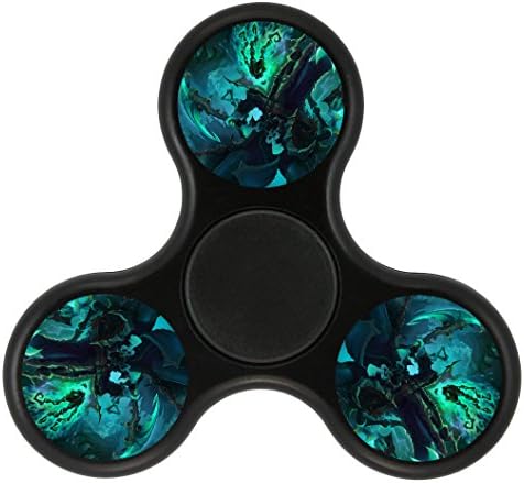 Rainy Fidget Spinner Toy Time Killer Perfect to relieve ADHD Anxiety Reduce Stress Helps Focus (LOL Chain Warden Thresh)