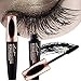 Ginkago 4D Silk Fiber Eyelash Mascara Extension Makeup Black Waterproof Kit Eye Lashes with Bag