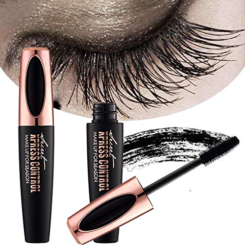 Ginkago 4D Silk Fiber Eyelash Mascara Extension Makeup Black Waterproof Kit Eye Lashes with Bag - //medicalbooks.filipinodoctors.org