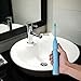 Aiyabrush Electric Toothbrush Sonic Rechargeable Toothbrush with 5 Brushing Modes 2 Replacement Heads 6 Hours Charge Minimum 100 Days Use -Blue