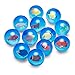12 Clear Bouncy Balls with Fish - Mini Rubber Bouncing Ball Toys with Marine Animals Inside - Great Gift for Kids Party Favors, Prizes and Rewards – Large - by Gee Gadgets