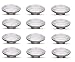 PAR36 LED 8W Light Bulb Outdoor Garden Landscape Lighting Low Voltage 12V AC DC AR111 G53 Underwater Industrial Waterproof IP65 Flood Lamp 2700K Warm White 12 Volt Swimming Pool Lights Value 12 Pack