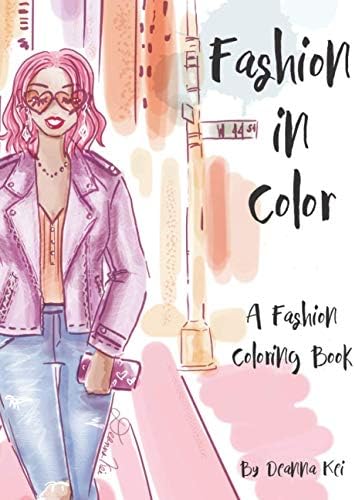 Fashion in Color: A Fashion Coloring Book