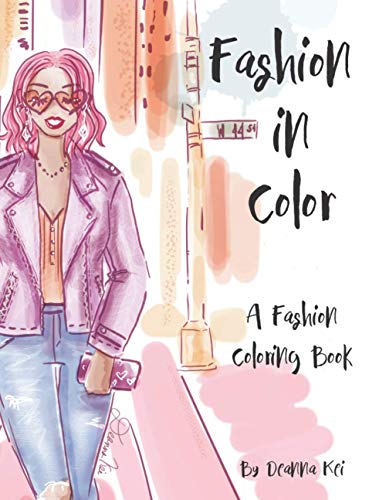 Fashion in Color: A Fashion Coloring Book
