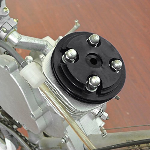 CNC Cylinder Straight Head Cover Modified Fit 80cc 2- Stroke Motorized Bicycle