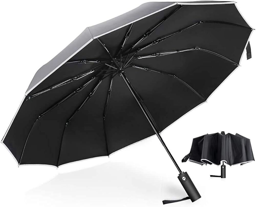 Ombrello Parasole Automatico 'Mary' Per Donna - Apertura Rapida, Diametro 90 Cm, Protezione UV 95%, Design Elegante Vintage