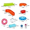 Nuheby-Bath-Toys-Bath-Track-Game-Shower-Toys-Bath-Watermill-Toy-Bath-Time-Multicoloured-Diy-Sucking-Orbit-with-Suction-Cups-Kids-Boys-Girls-Toys-3-4-5-Years-Old Nuheby Bath Toys Bath Track Game Shower Toys Bath Watermill Toy Bath Time Multicoloured Diy Sucking Orbit with Suction…