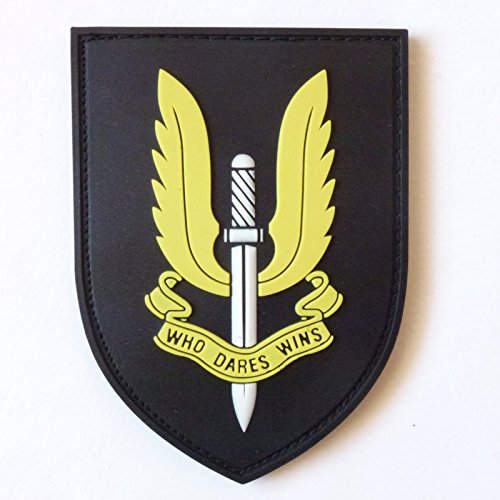 SAS British Special Air Service SFG UK Call of Duty COD PVC 3D Rubber Hook&Loop Patch