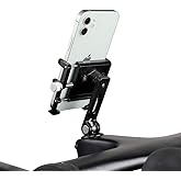 GUB G-95 Bicycle Stem Cellphone Mount Aluminum Alloy Handlebar Mobilephone Support Adjustable Bottom Bracket with Bottom Holder