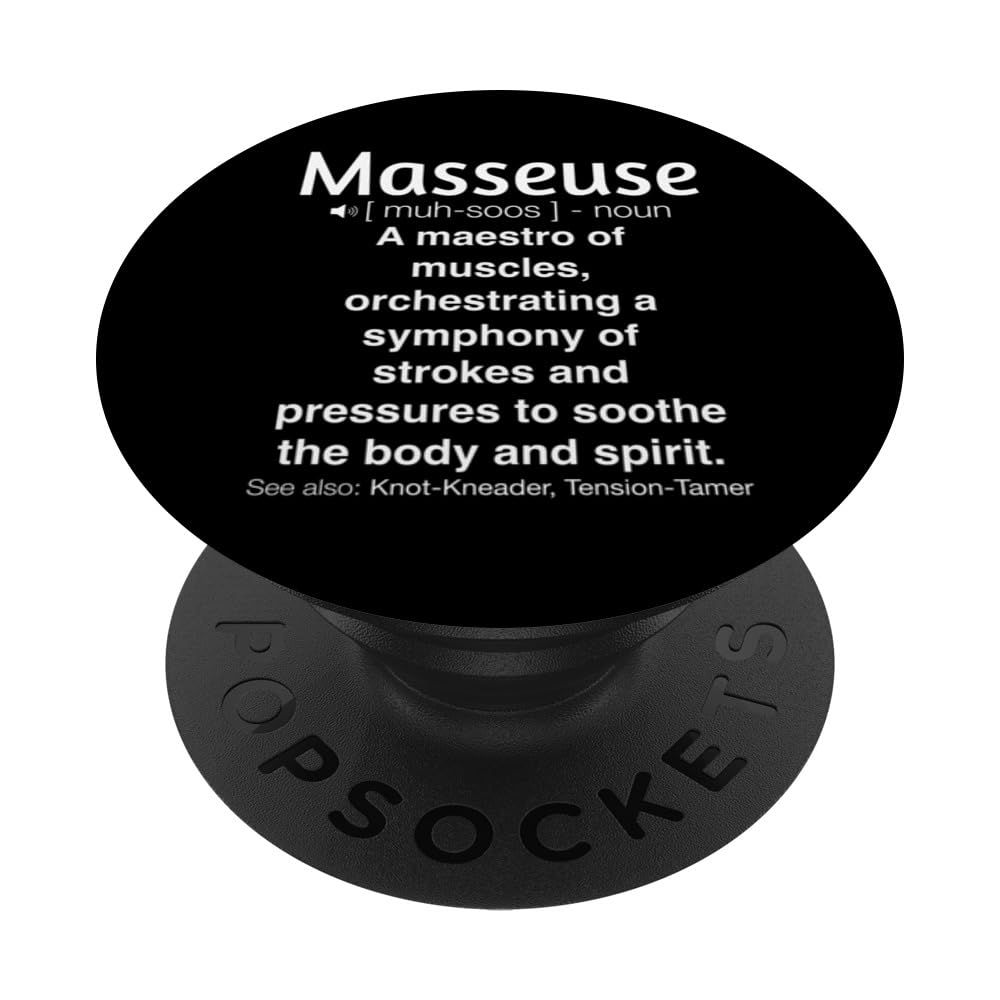 Funny Masseuse PopSockets Swappable PopGrip