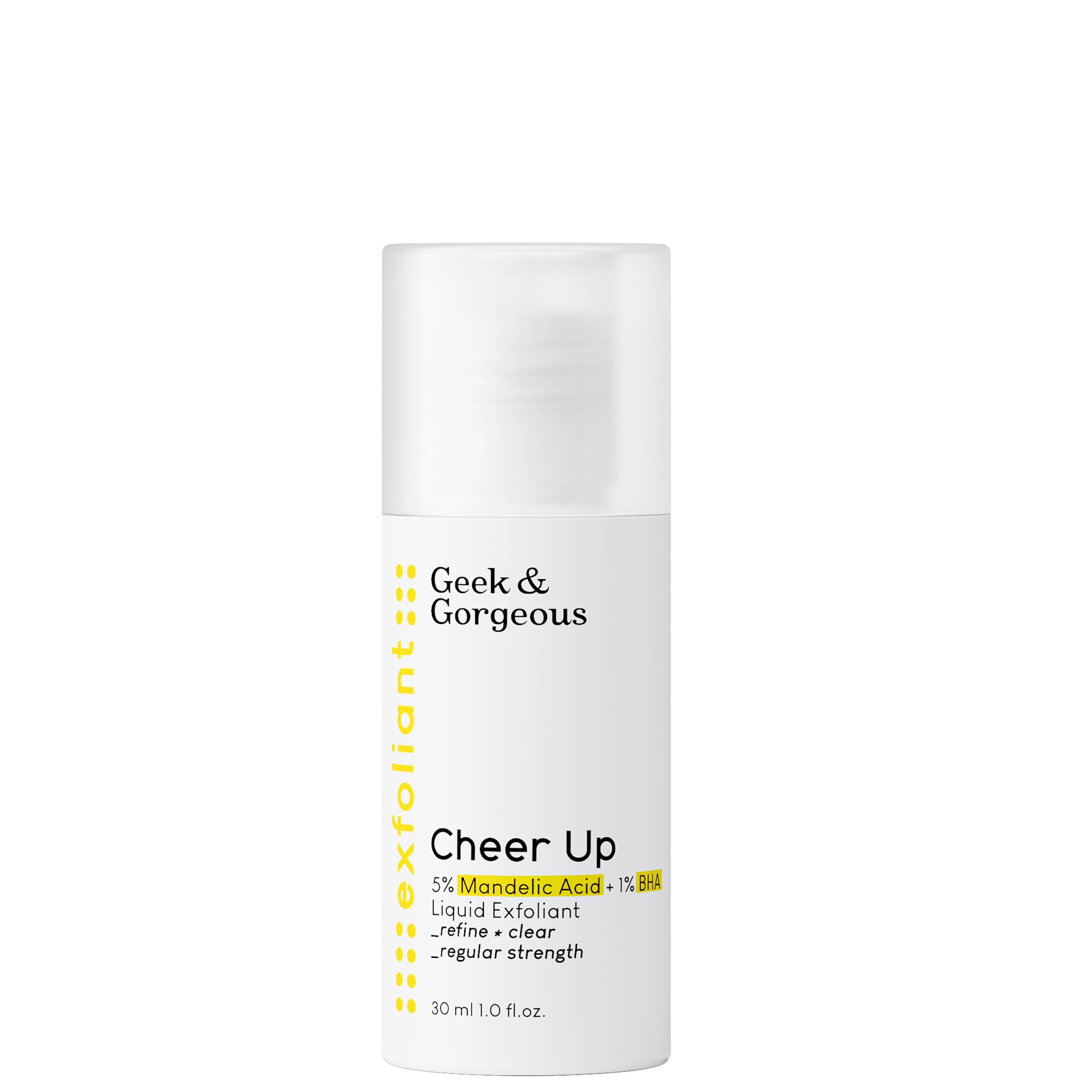 Geek & Gorgeous Cheer Up 6% Mandelic + BHA Liquid 30ML