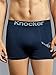 Knocker 6pk Men's Seamless Athletic Compression Boxer Briefs Shorts Underwear One Size