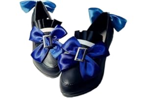 YXIDLMCOS Fontaine Furina Genshin Impact Furina de Fontaine Focalors Cosplay Shoes Boots Cosplay Shoes W4183