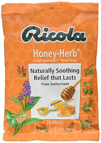 Ricola natural honey-herb throat drops, 24 ct