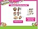 Shopkins Stainless Steel Trio Earrings Set Strawberry Kiss , Poppy Corn , Rainbow Bite