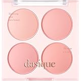 Dasique Blending Mood Cheek (07 Candy Berry) | 4 Blendable Shades in Lightweight Smooth Powder | Vegan