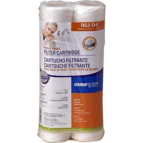 OmniFilter Model RS2-DS 2 Pack String Wound Filters Whole Ho
