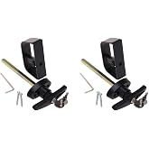 StartFine 6&frac12;" Shed T-Handle Lock Shed Door Latch t Lock with 6-1/2" Stem shed Handle Lock with 8 Keys self-Drilling Screws and Allen Wrench (2kits)