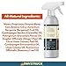 Pawstruck Natural No-Rinse Dry Shampoo for Dogs, Puppies, & Other Pets, Citrus & Rosemary - Waterless Deodorizing Spray Made in USA to Freshen & Remove Odors - 16 fl oz - Packaging May Vary