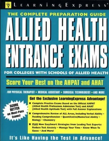 Download Allied Health Entrance Exams Download Allied Health Entrance Exams
