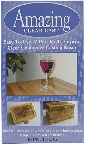 16 OZ, Clear Cast Set with 2 Stir Sticks, 3 Measuring Cups &amp; More