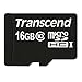 Transcend TS16GUSDHC10 16GB MicroSDHC Class 10 Memory Card with Adapter