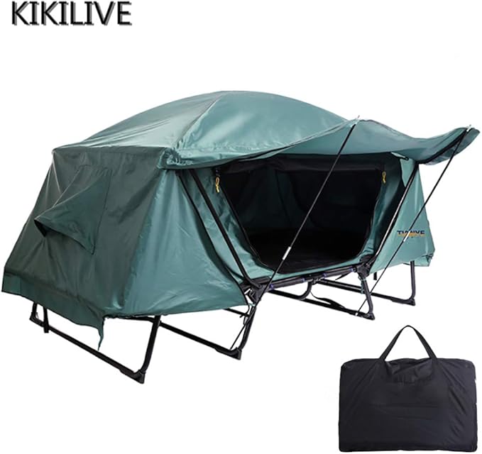 KIKILIVE Oversize Compact Tent Cot,Durable Single/Double Person Tent