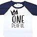 Mr One-Derful Baseball Tee Shirt for Boys 1st Birthday Shirt, Navy, 18 Months