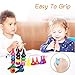 MDORANGE Crayons for Toddlers Palm-Grip 16 Colors Baby Crayons Washable & Non-Toxic Paint Crayons Sticks Stackable Toys (Finger Crayons)