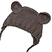 Tangc Newborn Baby Girl Boy Photography Prop Photo Crochet Knit Costume Bear +Hat Set (Brown)