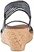 Skechers Cali Women's Beverlee Smitten Kitten Wedge Sandal,Navy Cork,11 M US