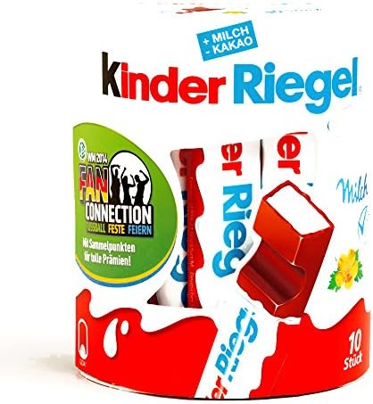 Kinder Riegel Chocolate Sticks 7.35 oz each (3 Items Per Order)