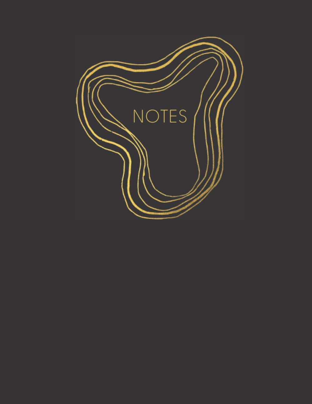 Notebook: Wide Ruled Lined Notebook Journal - Minimalist Black and Gold Design - 120 pages - Large (8.5x11 inches) A4 Size - Journal, Notebook, Diary, Composition Book