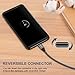 Amoner USB C Cable, Xcords 2Pack 6FT USB C to USB 2.0 Nylon Braided S9 Charger Cable for Galaxy S9, S9 Plus,S8, S8 Plus, LG G5 G6 V30 V20, Google Pixel