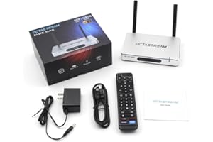TECHNOLOGICAL MEDICAL STORE New OctaStream Elite Max Latest Technology Android TV Box 2023, Android Tv Box, 6K with 4Gb RAM & 128 GB Media Player