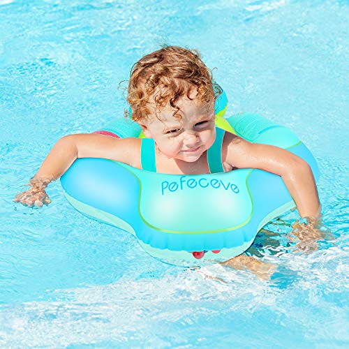 image for PEFECEVE Baby Inflatable Swimming Pool Float - 2019 Upgrade Safety App