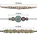 Aprince 3 piece Headbands for Women Headbands Women Hair Rhinestone Headbands Crystal Beaded Headbands for Women Lady Hair Ties Elastic Hair Scrunchies Hair Bobbles Handmade 3 Colors