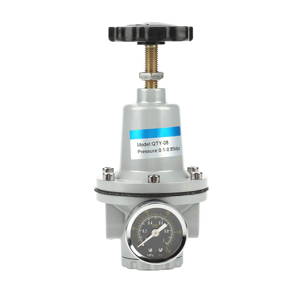 Aluminium Alloy Air Regulator Pressure Regulating Valve for Pneumatic System G1/4 Aluminium